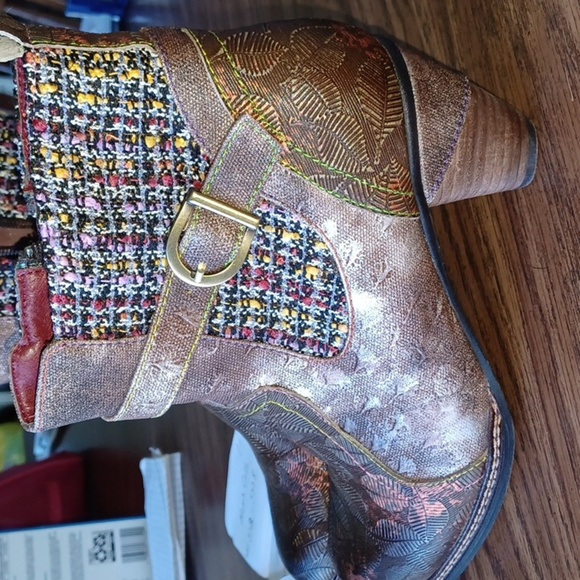 L’Artiste by Spring Step Nancies Boots Booties Boho Size 40 (8.5-9 US) - Picture 2 of 8